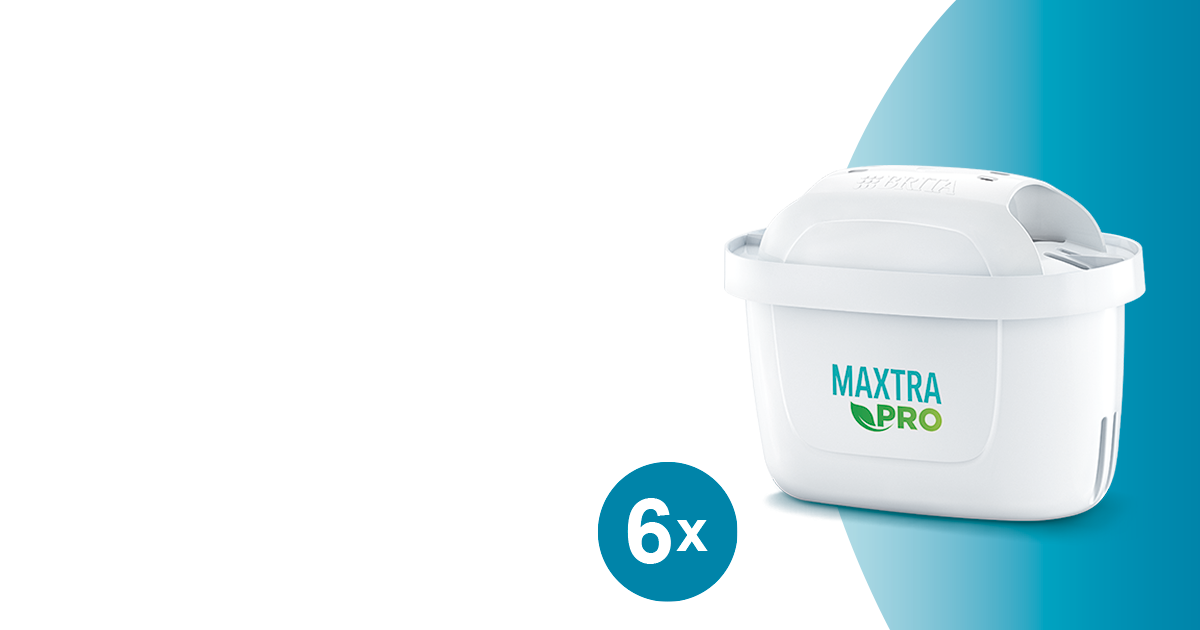 MAXTRA PRO ALL-IN-1 Wasserfilterkartuschen 6er-Pack BRITA® I